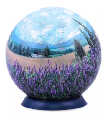 Шаровый пазл "Лаванда". 240 деталей (А2775-06) обложка книги