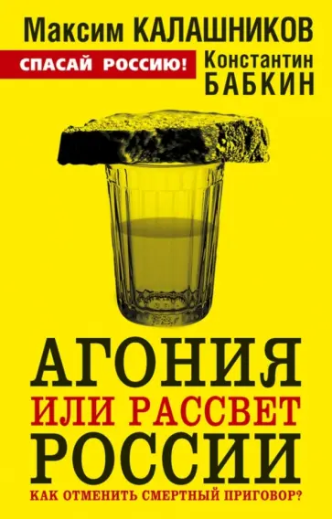 Калашников, Бабкин - Агония или рассвет России. Как отменить смертный приговор? Калашников, Бабкин - Агония или рассвет России. Как отменить смертный приговор? обложка книги