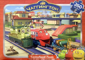 Пазл-мозаика Castor Land, 260 деталей,"Уилсон и Донбар"  №26163 (B-PU26163) Пазл-мозаика Castor Land, 260 деталей,"Уилсон и Донбар"  №26163 (B-PU26163) обложка книги