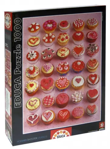 Пазл, 1000 элементов, "Кексы" (15550) обложка книги