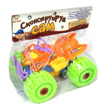 Конструктор "Квадроцикл" с инструментами (ES12007R) обложка книги