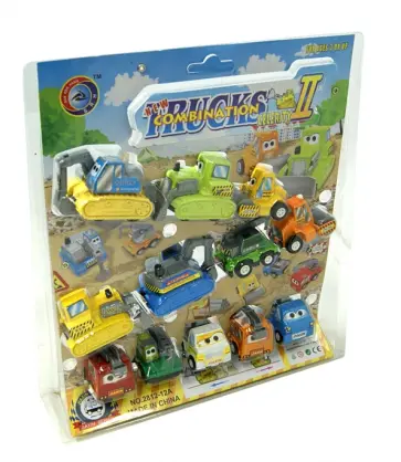 Набор инерционных машинок, 12 штук в блистере (2812-12А) обложка книги