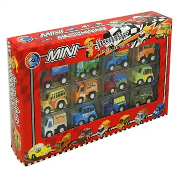 Набор инерционных машинок. 12 штук в коробке (2830Т) обложка книги