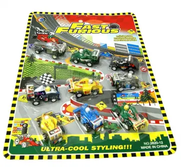 Набор инерционных машинок, 9 штук в блистере (2820-12) обложка книги