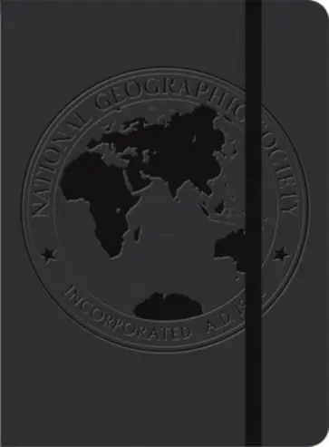 Дорожный органайзер на резинке National Geographic, черный (60787) обложка книги