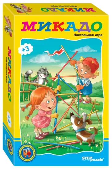 Дорожные игры. Микадо (76119) обложка книги