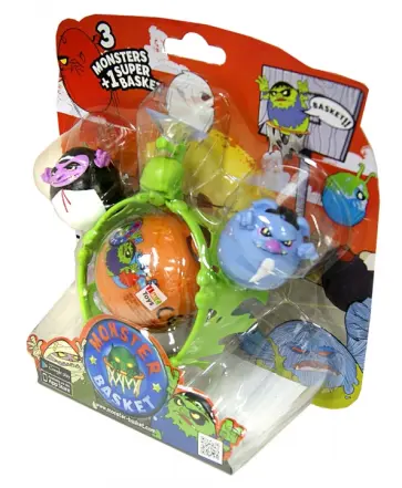 Monster Basket. 3 прыгуна и корзина (19010) обложка книги