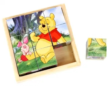 Кубики  "Винни Пух"  9 штук (GT6238) обложка книги
