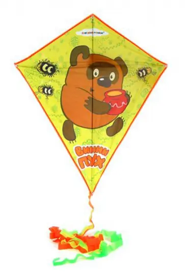 Змей воздушный "Винни Пух/Львенок", 75х65 см. (GT5591) обложка книги