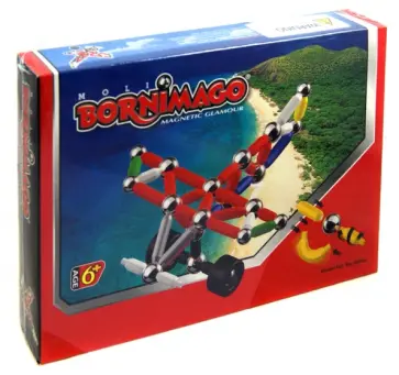 Конструктор Bornimago Магнетик, 60 деталей (ml-60mx) Конструктор Bornimago Магнетик, 60 деталей (ml-60mx) обложка книги
