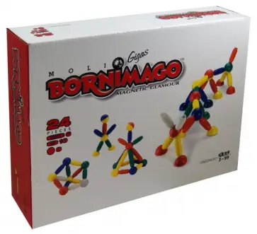 Конструктор Bornimago Магнетик, 24 детали (ml-024gas) Конструктор Bornimago Магнетик, 24 детали (ml-024gas) обложка книги