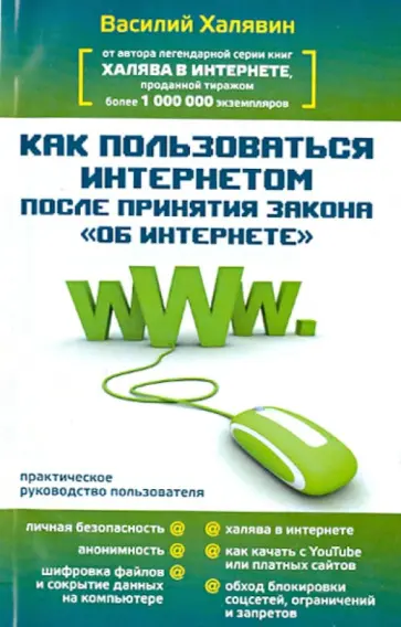 Василий Халявин - Как пользоваться Интернетом после принятия закона "Об Интернете" обложка книги