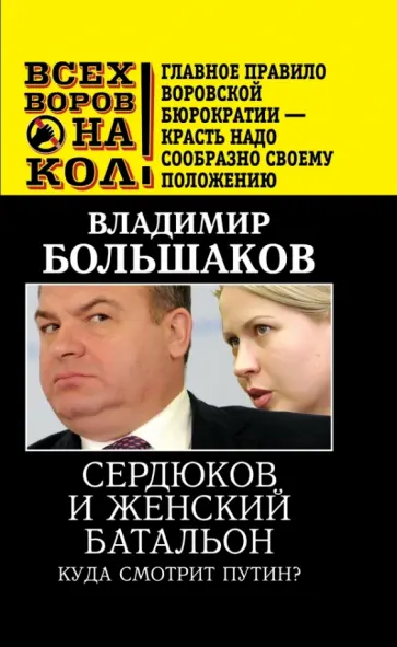 Владимир Большаков - Сердюков и женский батальон. Куда смотрит Путин? обложка книги
