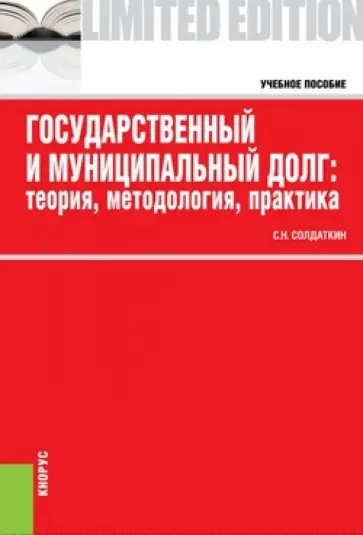 Сергей Солдаткин - Государственный и муниципальный долг: теория, методология, практика обложка книги