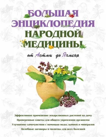 Н. Шабалина - Большая энциклопедия народной медицины. От Астмы до Ячменя Н. Шабалина - Большая энциклопедия народной медицины. От Астмы до Ячменя обложка книги
