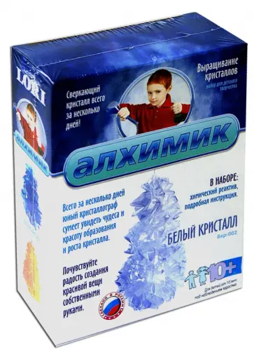 Выращивание белый кристалл ( Вкр-002) обложка книги
