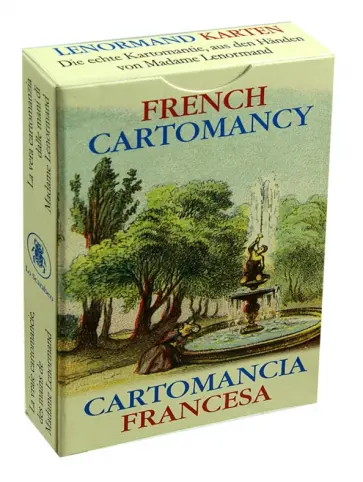 French Cartomancy. Оракул Французское гадание. Ленорман обложка книги