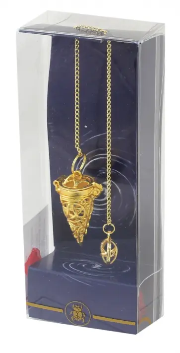 Маятник "Языческий пентакль" (золото +7 камней Чакр) обложка книги