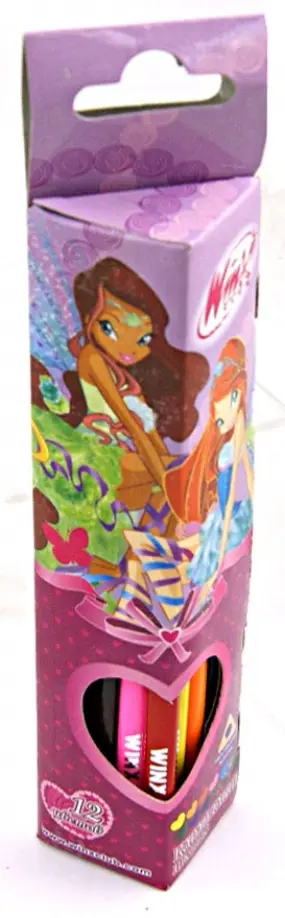 Карандаши трехгранные, 12 цветов (7-12/WH) обложка книги