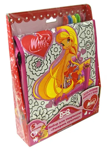 Набор для росписи по ткани "Раскрась сумочку" (ZC-006/WFD) обложка книги