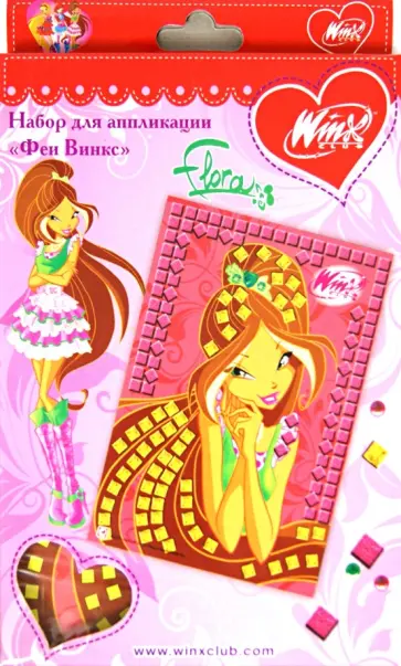 Набор для аппликации "Флора" (43007Flora/WFD) обложка книги