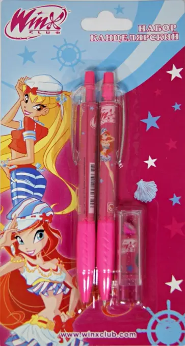 Набор канцелярский ручка + карандаш + ластик (SS-9933/WO) обложка книги