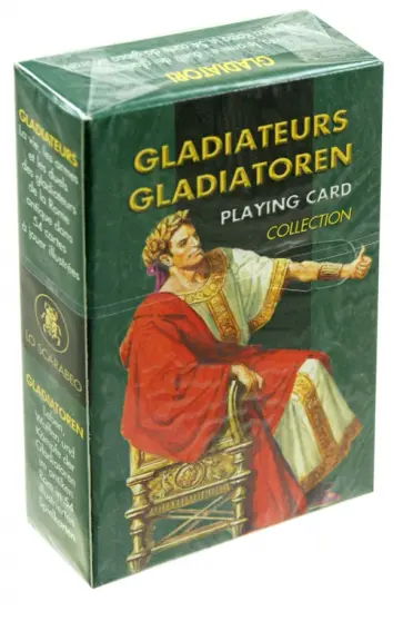 Карты игральные "Гладиаторы" обложка книги