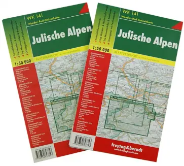Julishe Alpen. 1:50 000 обложка книги