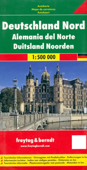 Germany North. 1:500 000 Germany North. 1:500 000 обложка книги