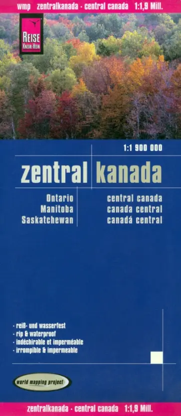 Central Canada 1:1 900 000 Central Canada 1:1 900 000 обложка книги