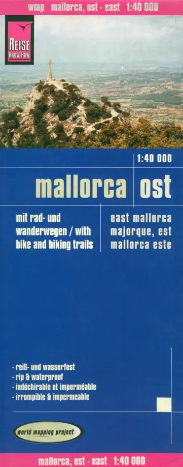 Mallorca Ost. 1:40 000 Mallorca Ost. 1:40 000 обложка книги