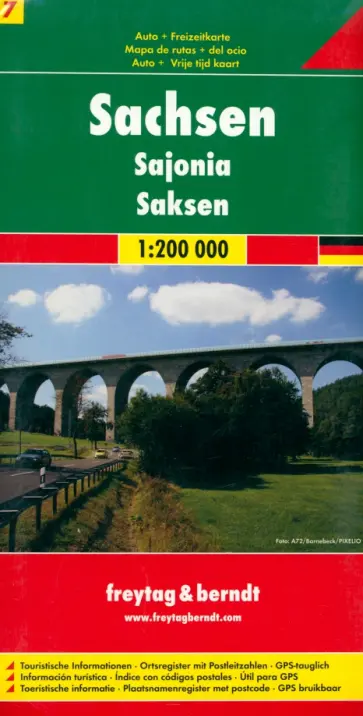 Sachsen 1:200 000 Sachsen 1:200 000 обложка книги