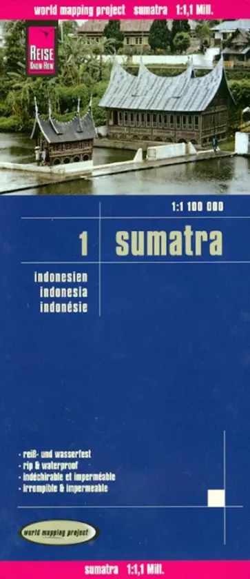 Sumatra. Indonesien. 1:1.100 000 обложка книги
