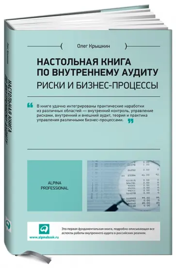 Олег Крышкин - Настольная книга по внутреннему аудиту. Риски и бизнес-процессы обложка книги