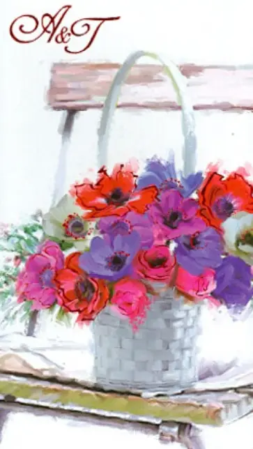 Телефонная книжка "Цветы" (29682) обложка книги