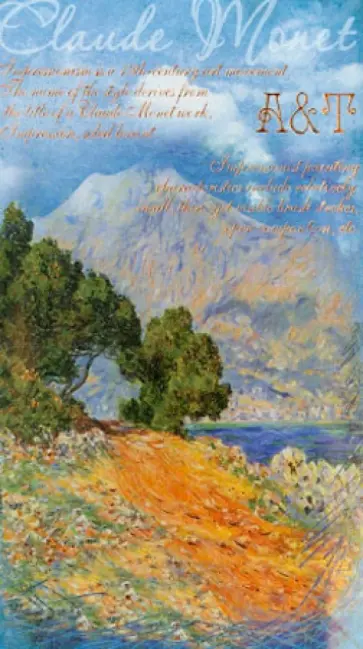 Телефонная книжка "Claude Monet" (29688) обложка книги