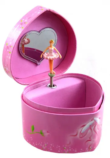 Шкатулка музыкальная "Балерина на стуле" (10000) обложка книги