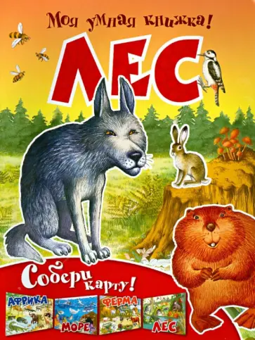 Моя умная книжка. Лес обложка книги