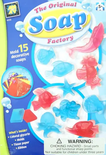 Набор для творчества из мыла "Подводный мир" (4559В) обложка книги