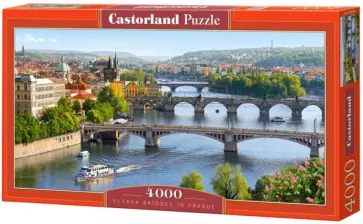 Puzzle-4000 "Река Влтава, Прага" (С-400096) Puzzle-4000 "Река Влтава, Прага" (С-400096) обложка книги