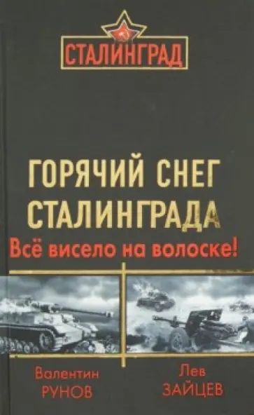Рунов, Зайцев - Горячий снег Сталинграда. Всё висело на волоске! Рунов, Зайцев - Горячий снег Сталинграда. Всё висело на волоске! обложка книги