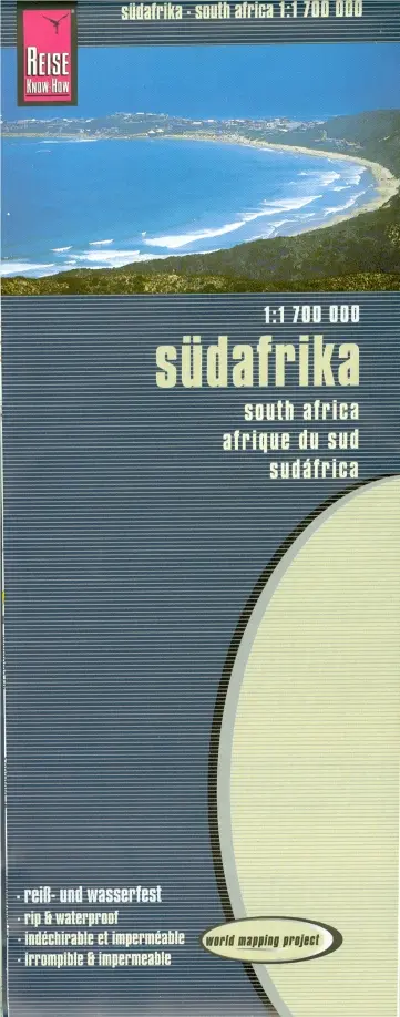 Sudafrika. South Africa. 1:1 700 000 обложка книги