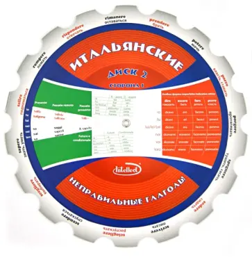 Итальянские неправильные глаголы. Методическое пособие. Диск 2 Итальянские неправильные глаголы. Методическое пособие. Диск 2 обложка книги