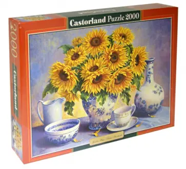 Puzzle-2000 "Подсолнухи" (C-200481) обложка книги