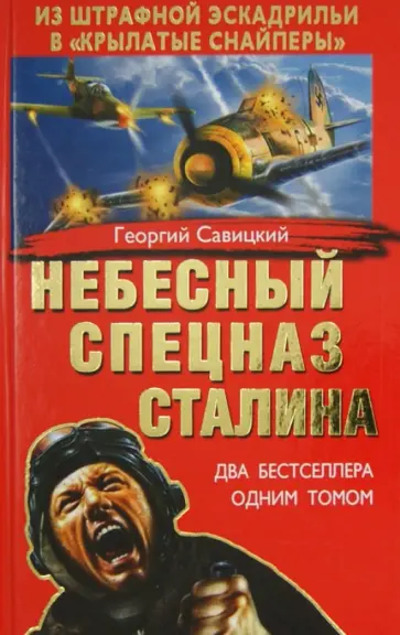Георгий Савицкий - Небесный спецназ Сталина. Из штрафной эскадрильи в "крылатые снайперы" Георгий Савицкий - Небесный спецназ Сталина. Из штрафной эскадрильи в "крылатые снайперы" обложка книги