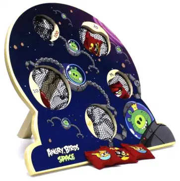 Деревянная настольная игра с мишенями "Angry Birds. Space" обложка книги