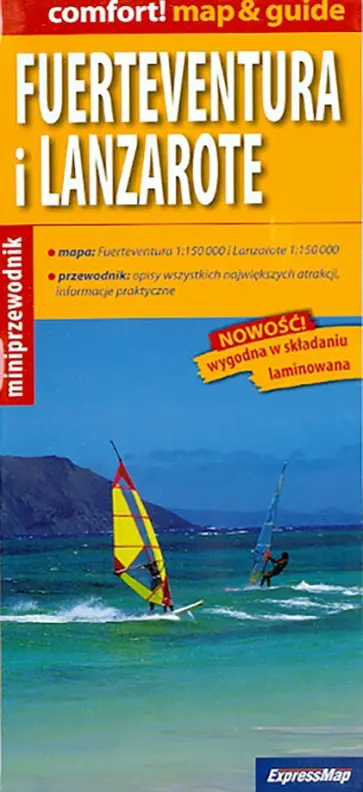 Fuerteventura i Lanzarote map & guide 1:150000 Fuerteventura i Lanzarote map & guide 1:150000 обложка книги