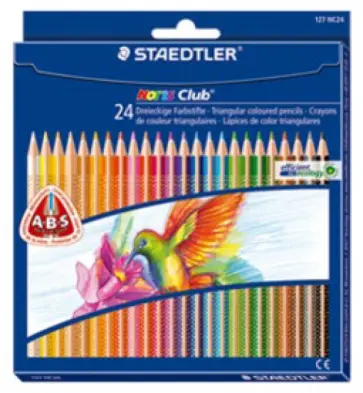 Карандаши "Noris Club" (24 цвета) (127NC24) обложка книги