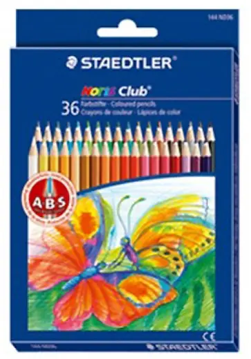 Карандаши 36 цветов "Noris Club" (144ND36) обложка книги