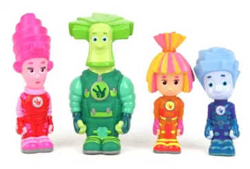 Пластизоль Нолик, Симка, Папус, Мася (GT7167) обложка книги